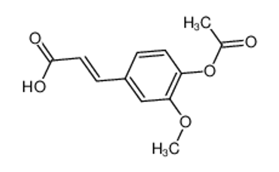 Picture of O-acetylferulic acid
