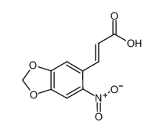 Picture of 4,5-METHYLENEDIOXY-2-NITROCINNAMIC ACID
