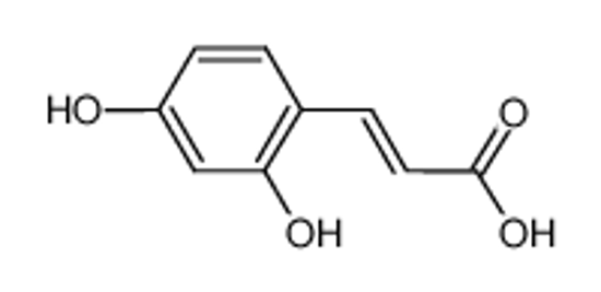 Picture of 3-(2,4-Dihydroxyphenyl)acrylic acid