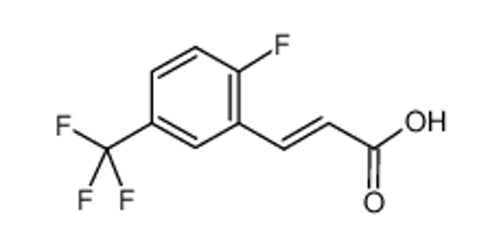 Picture of (E)-3-[2-fluoro-5-(trifluoromethyl)phenyl]prop-2-enoic acid