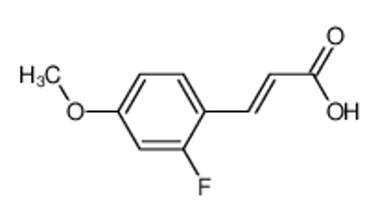 Picture of 2-FLUORO-4-METHOXYCINNAMIC ACID
