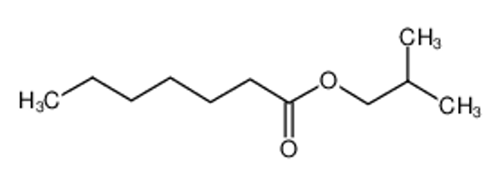 Picture of 2-methylpropyl heptanoate