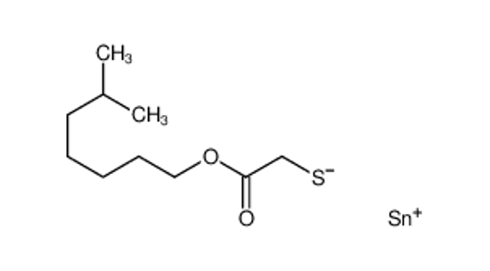 Picture of Trimethylstannanylium 2-[(6-methylheptyl)oxy]-2-oxoethanethiolate