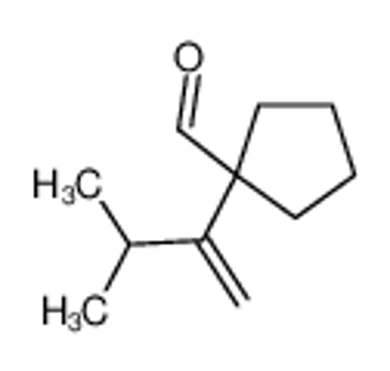 Picture of 1-(3-methylbut-1-en-2-yl)cyclopentane-1-carbaldehyde