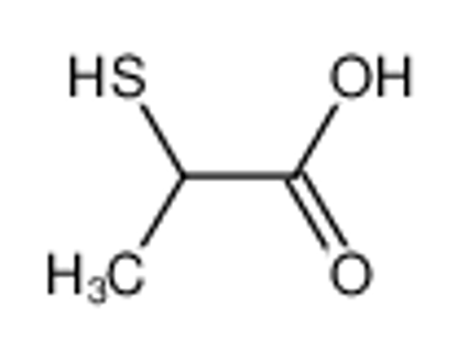 Imagem de 2-mercaptopropanoic acid