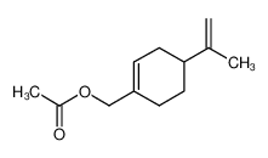Picture of (4-prop-1-en-2-ylcyclohexen-1-yl)methyl acetate