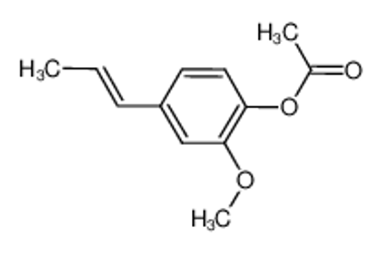 Picture of 1-Acetoxy-2-methoxy-4-(1-propenyl)benzene