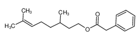Picture of 3,7-dimethyloct-6-enyl 2-phenylacetate