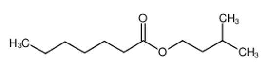 Picture of 3-methylbutyl heptanoate
