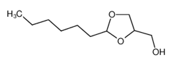 Picture of (2-hexyl-1,3-dioxolan-4-yl)methanol