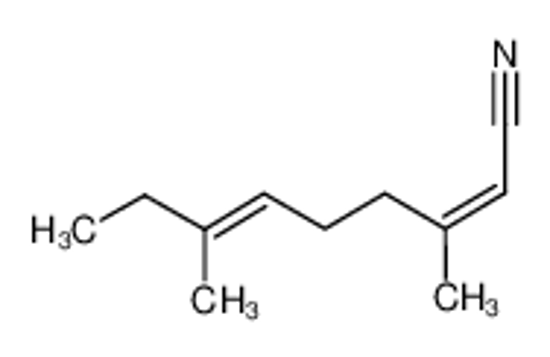 Picture of 3,7-dimethylnona-2,6-dienenitrile