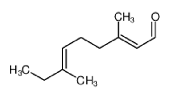 Picture of (2E,6E)-3,7-dimethylnona-2,6-dienal
