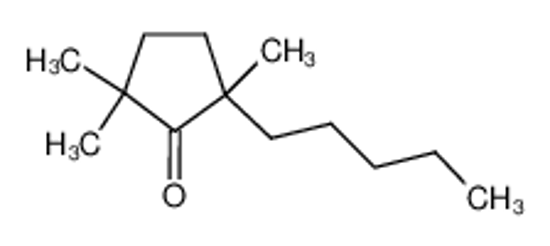 Picture of 2,2,5-TRIMETHYL-5-PENTYLCYCLOPENTANONE