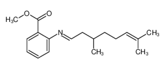 Изображение methyl 2-(3,7-dimethyloct-6-enylideneamino)benzoate