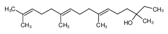 Picture of (6E,10E)-3,7,11,15-tetramethylhexadeca-6,10,14-trien-3-ol