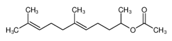 Picture of (E)-6,10-dimethylundeca-5,9-dien-2-yl acetate
