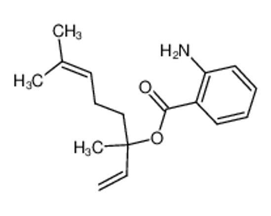 Picture of 3,7-dimethylocta-1,6-dien-3-yl 2-aminobenzoate
