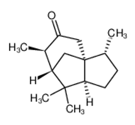 Picture of [3R-(3alpha,3abeta,6alpha,7beta,8aalpha)]-hexahydro-3,6,8,8-tetramethyl-1H-3a,7-methanoazulen-5(4H)-one
