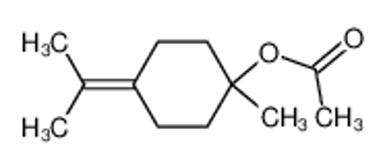 Picture of (1-methyl-4-propan-2-ylidenecyclohexyl) acetate