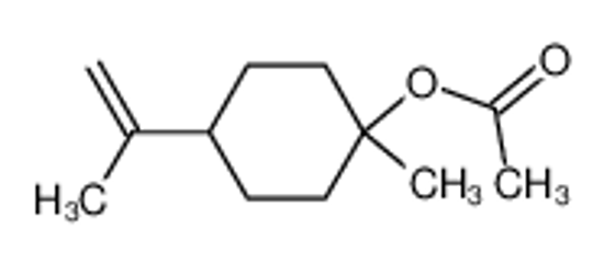 Picture of 1-methyl-4-(1-methylvinyl)cyclohexyl acetate