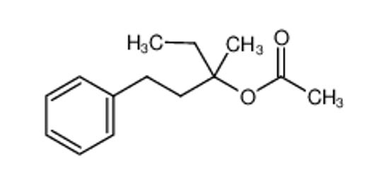 Picture of (3-methyl-1-phenylpentan-3-yl) acetate