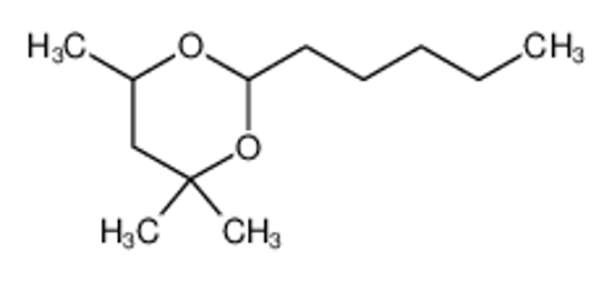 Изображение 4,4,6-trimethyl-2-pentyl-1,3-dioxane