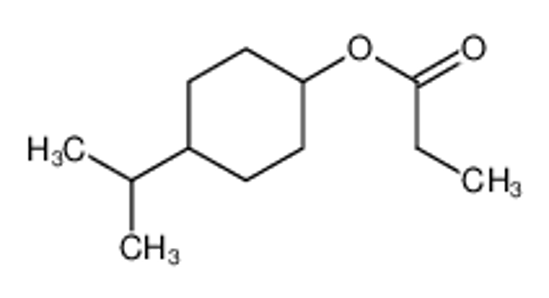 Picture of (4-propan-2-ylcyclohexyl) propanoate