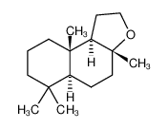 Изображение (3aR,5aS,9aS,9bR)-3a,6,6,9a-tetramethyldodecahydronaphtho[2,1-b]furan