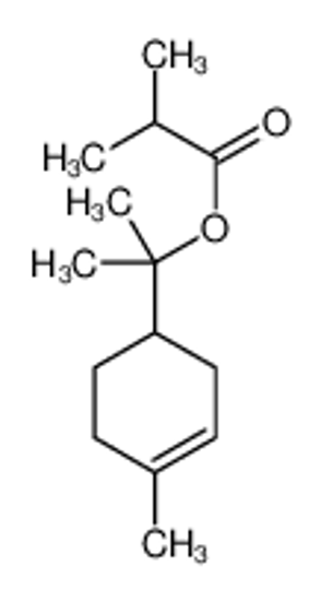 Picture of 2-(4-methylcyclohex-3-en-1-yl)propan-2-yl 2-methylpropanoate
