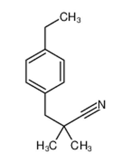 Picture of 3-(4-Ethylphenyl)-2,2-dimethylpropanenitrile