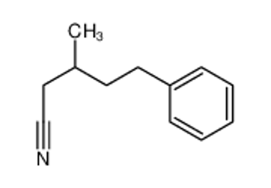 Picture of 3-Methyl-5-phenylpentanenitrile