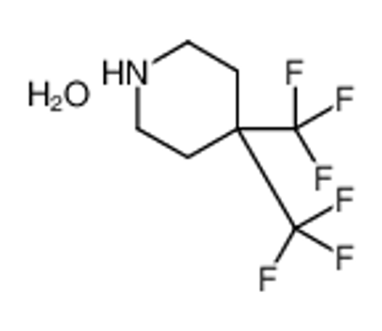 Picture of 4,4-bis(trifluoromethyl)piperidine,hydrate
