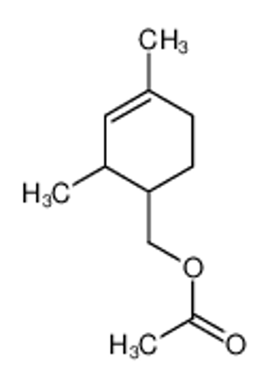 Picture of (2,4-dimethylcyclohex-3-en-1-yl)methyl acetate