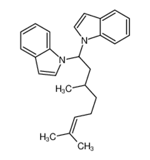 Imagem de 1-(1-indol-1-yl-3,7-dimethyloct-6-enyl)indole