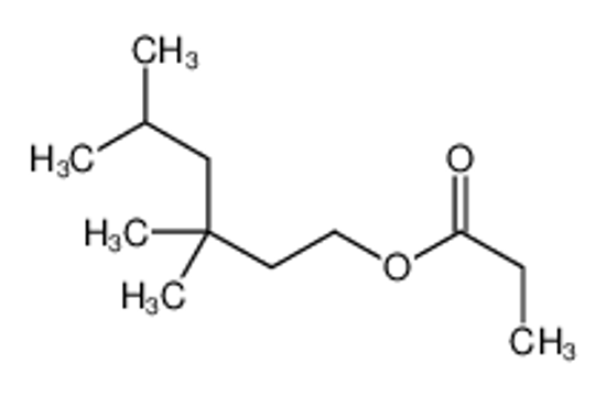 Picture of 3,3,5-trimethylhexyl propanoate