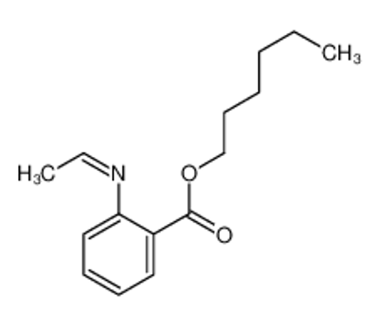 Picture of hexyl 2-(ethylideneamino)benzoate