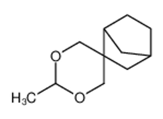 Picture of 2-methylspiro[1,3-dioxane-5,3'-bicyclo[2.2.1]heptane]