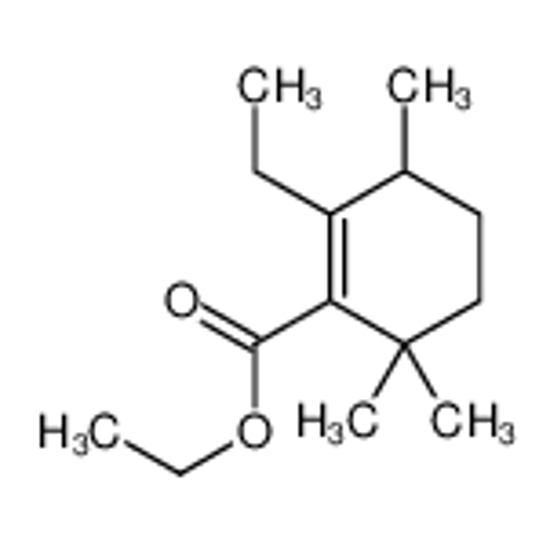 Picture of ethyl 2-ethyl-3,6,6-trimethylcyclohexene-1-carboxylate