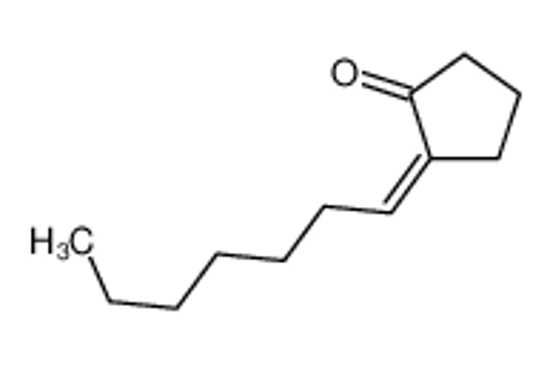Picture of (2E)-2-heptylidenecyclopentan-1-one