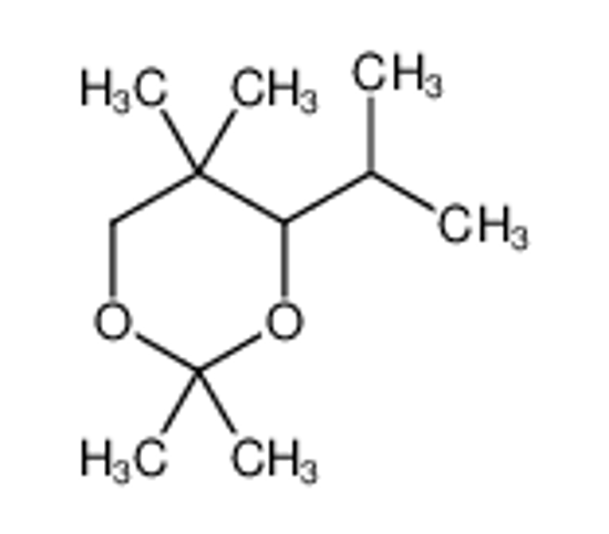 Picture of 2,2,5,5-tetramethyl-4-propan-2-yl-1,3-dioxane