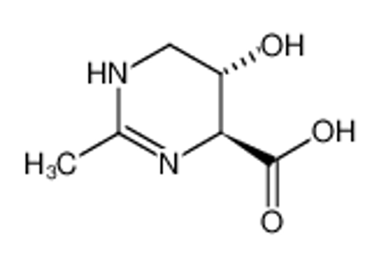 Picture of (5S,6S)-5-hydroxy-2-methyl-1,4,5,6-tetrahydropyrimidine-6-carboxylic acid