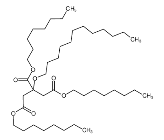 Picture of 2-[2-(9,10-dioctylicosan-9-yloxy)-2-oxoethyl]-2-hydroxybutanedioate