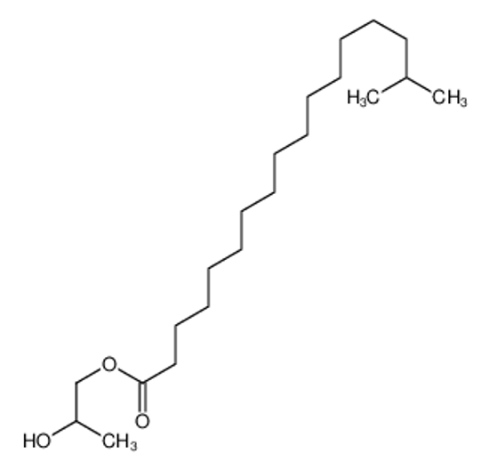Picture of 2-Hydroxypropyl 16-methylheptadecanoate