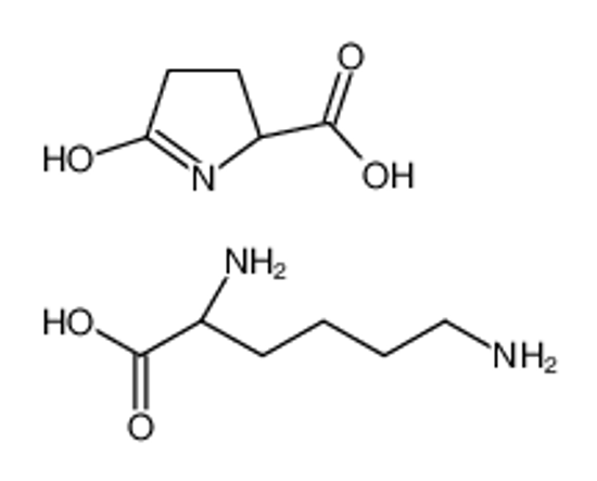 Picture of 2,6-diaminohexanoic acid,(2S)-5-oxopyrrolidine-2-carboxylic acid
