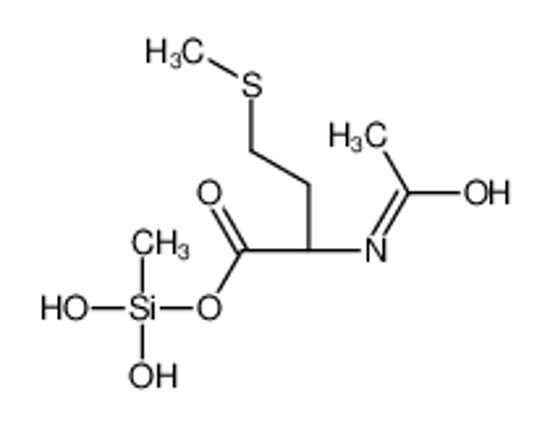 Picture of [dihydroxy(methyl)silyl] (2S)-2-acetamido-4-methylsulfanylbutanoate