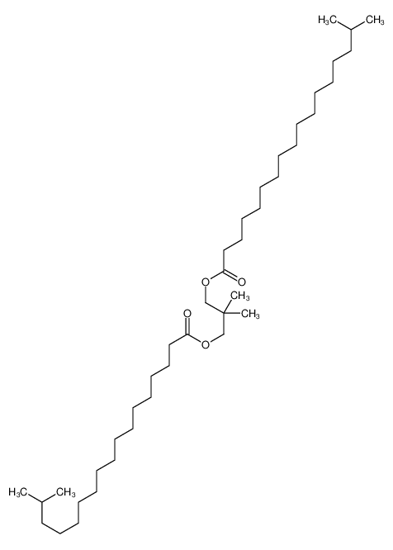 Picture of [2,2-dimethyl-3-(16-methylheptadecanoyloxy)propyl] 16-methylheptadecanoate