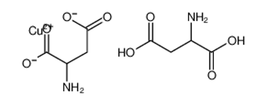 Picture of copper,2-aminobutanedioate,hydron