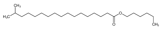 Picture of hexyl 16-methylheptadecanoate