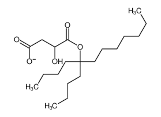 Picture of 4-(5-butyldodecan-5-yloxy)-3-hydroxy-4-oxobutanoate