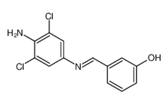 Picture of 3-[(4-amino-3,5-dichlorophenyl)iminomethyl]phenol